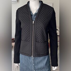 Lululemon Cardigan & Again Zipper Jacket Quilted in Black  Rare Edition Size 8